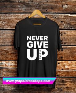 Mohamed Salah Never Give Up T Shirt (GPMU)