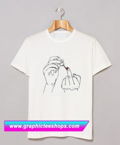 Nail Polish Hand T Shirt (GPMU)