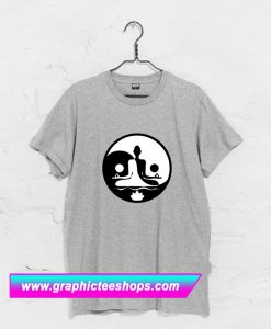 Namaste YinYang T Shirt (GPMU)