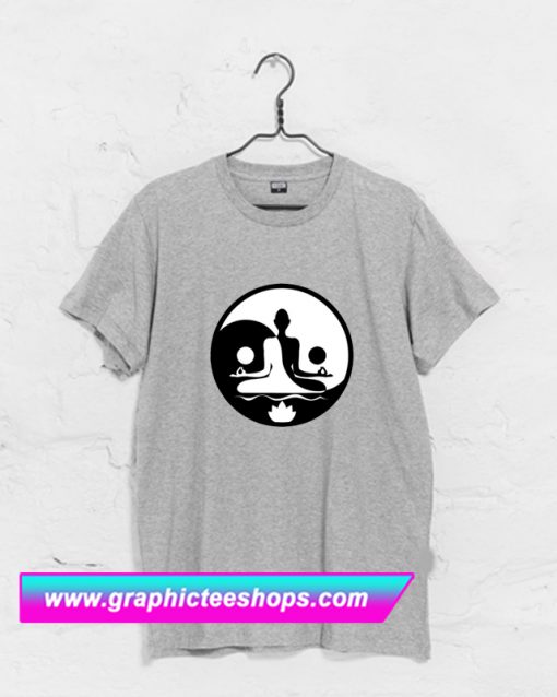 Namaste YinYang T Shirt (GPMU)