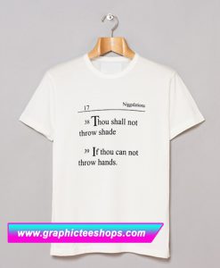 Niggalations Quotes T Shirt (GPMU)