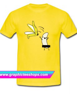 Plus Banana Print Tee T Shirt (GPMU)