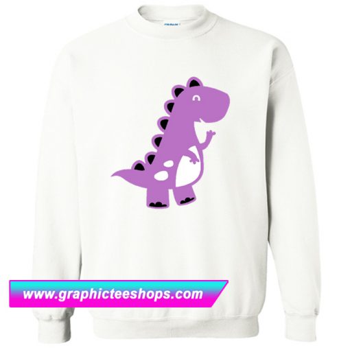 Purple Dinosaurus Sweatshirt (GPMU)