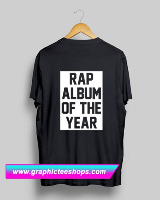 RAP Album Of The Yeat T Shirt Back (GPMU)