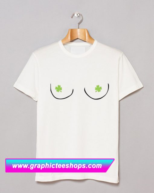 Shamrock Boobs T Shirt (GPMU)