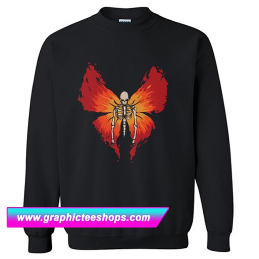 Skeleton Butterfly Sweatshirt (GPMU)