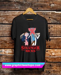 Stranger Ricks – Rick and Morty T Shirt (GPMU)