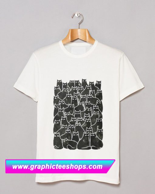 Suspicious Cats T Shirt (GPMU)