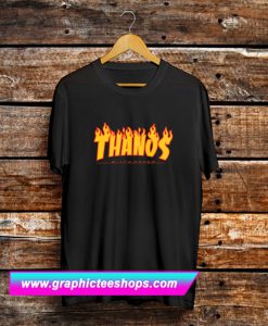 Thanos Flame Logo T Shirt (GPMU)