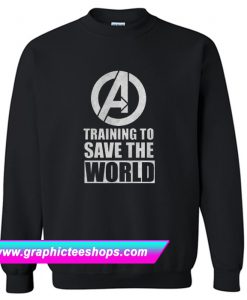 Training to Save World Sweatshirt (GPMU)