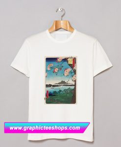 Woodblock Art Hiroshige T Shirt (GPMU)