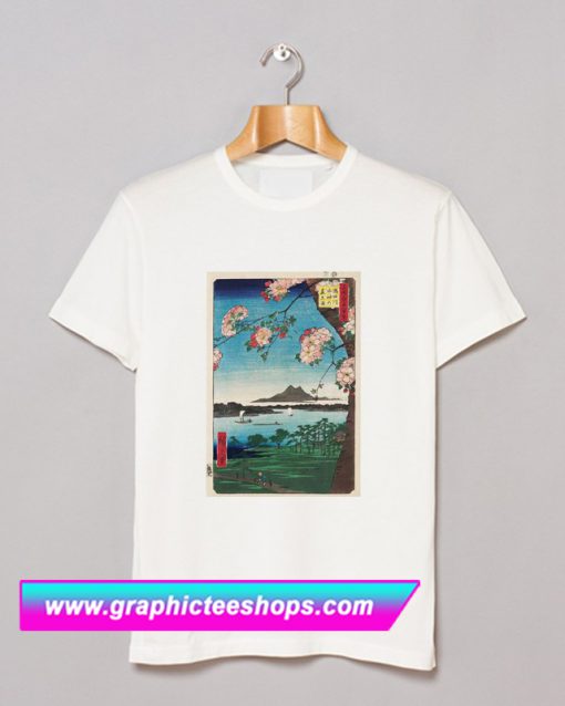 Woodblock Art Hiroshige T Shirt (GPMU)