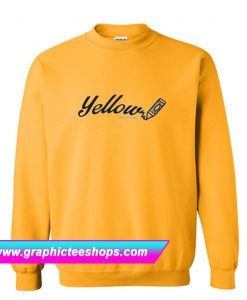 Yellow Crayon Sweatshirt (GPMU)