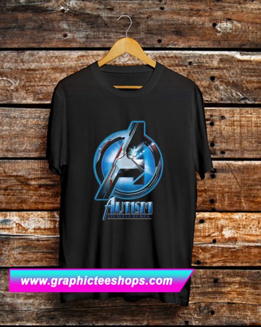 Avenger Autism My Super Power T Shirt (GPMU)