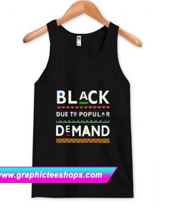 Black Due to Popular Deamand Tanktop (GPMU)