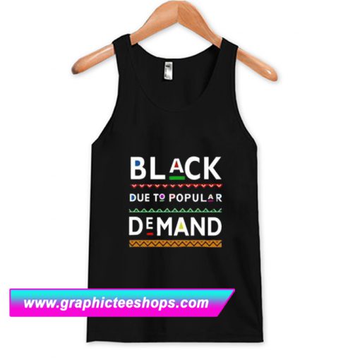 Black Due to Popular Deamand Tanktop (GPMU)