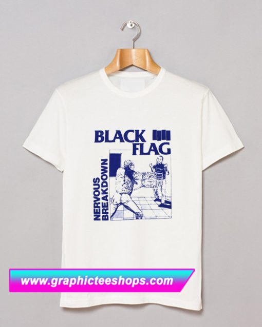 Black Flag Nervous Breakdown T Shirt (GPMU)