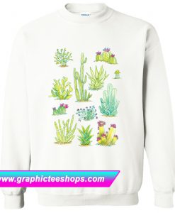 Cacti Watercolor Sweatshirt (GPMU)