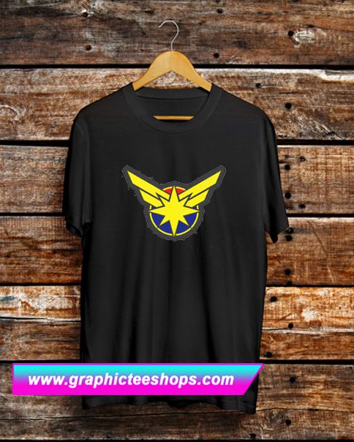 Captain Marvel Logo T Shirt (GPMU)