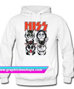 Cat HISS Rock Band Hoodie (GPMU)