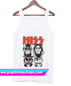 Cat HISS Rock Band Tanktop (GPMU)