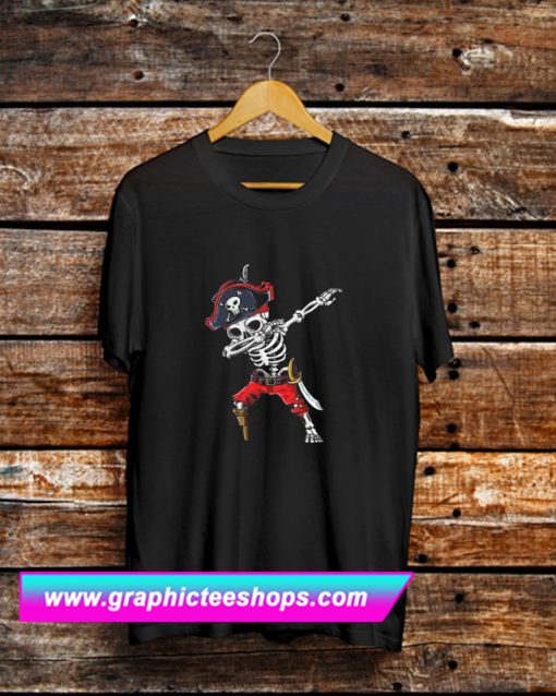 Dabbing Skeleton Pirate T Shirt (GPMU)