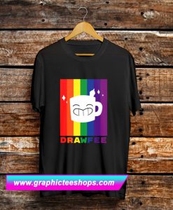 Drawfee Supports Pride T Shirt (GPMU)