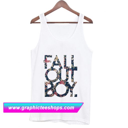 Fall Out Boy Floral Tanktop (GPMU)