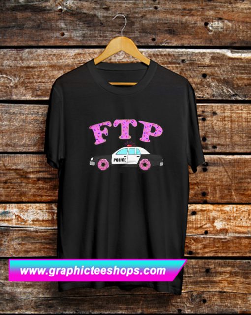 Fuck The Police Sprinkled Donut FTP T Shirt (GPMU)