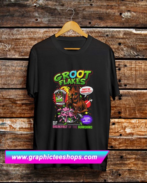 Groot Flakes Guardian Galaxy T Shirt (GPMU)