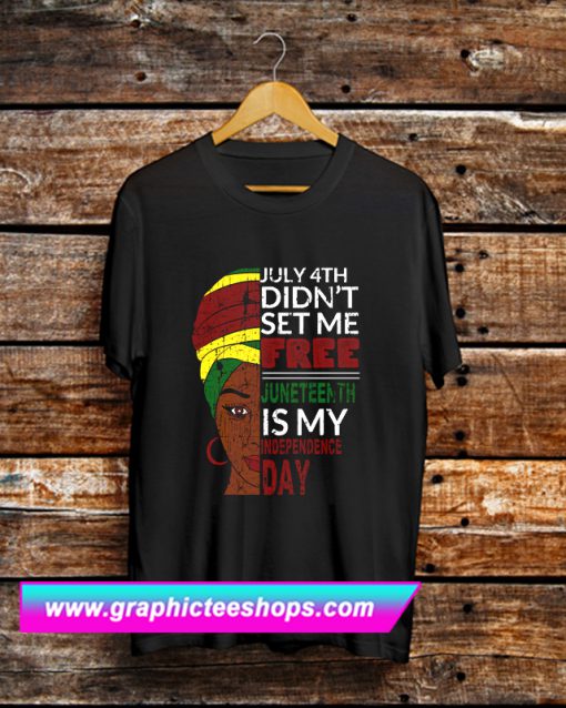 Juneteenth Afrocentric Celebration T Shirt (GPMU)