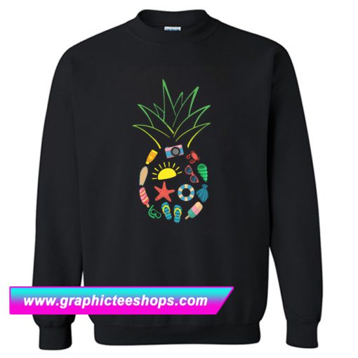 Pineapple Beach Summer Sweatshirt (GPMU)