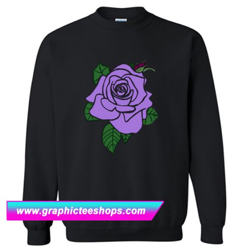 Purple Rose & Bud Sweatshirt (GPMU)