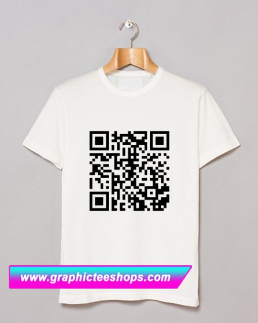 QR Rick Rolled T Shirt (GPMU)