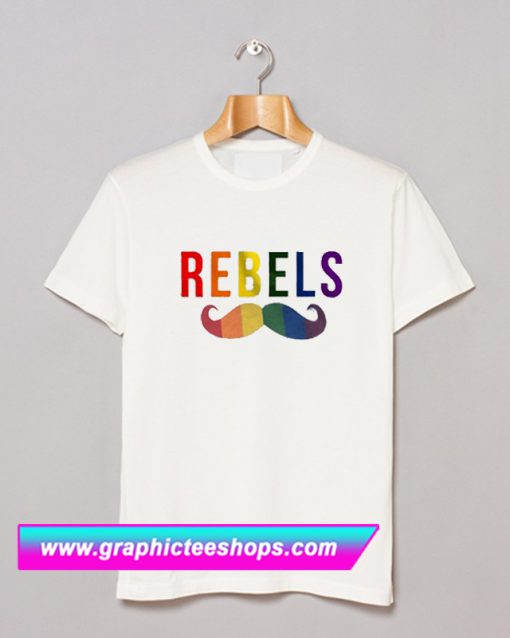 Rebels Mustache T Shirt (GPMU)