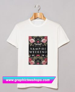 Vampire Weekend Roses T Shirt (GPMU)