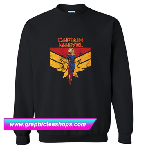 Infinity War Captain Marvel Ladies Sweatshirt (GPMU)