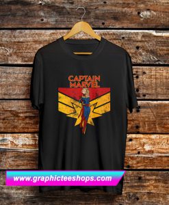 Infinity War Captain Marvel Ladies T Shirt (GPMU)