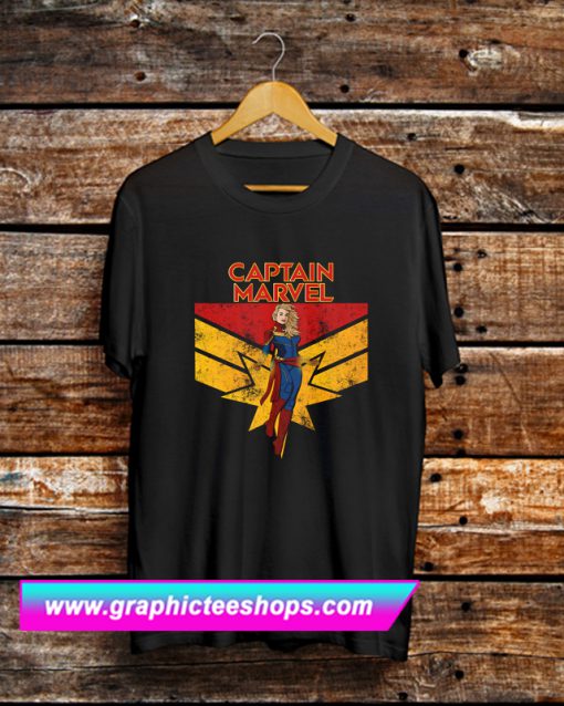 Infinity War Captain Marvel Ladies T Shirt (GPMU)