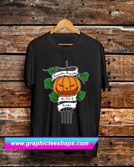 A Design For Halloween T Shirt (GPMU)