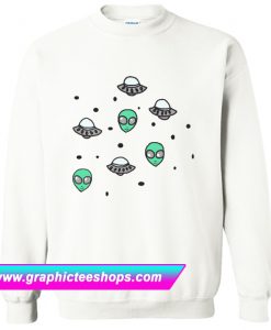 Aliens In The Space Sweatshirt (GPMU)