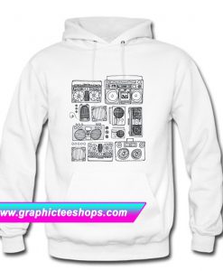 Boomboxes and Radios Hoodie (GPMU)