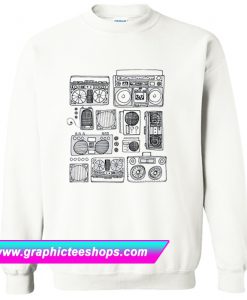 Boomboxes and Radios Sweatshirt (GPMU)