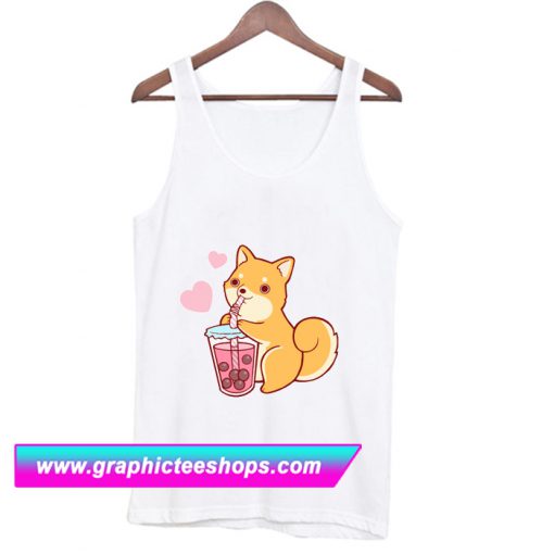 Bubble Tea Shiba Tanktop (GPMU)