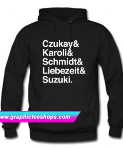 CAN Krautrock Names List Design Hoodie (GPMU)