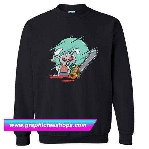 Crazy Easter Bunny Sweatshirt (GPMU)