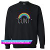 Cunt White Sweatshirt (GPMU)