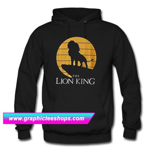 Disney Lion King Simba Pride Rock Silhouette Hoodie (GPMU)