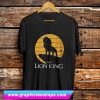 Disney Lion King Simba Pride Rock Silhouette T Shirt (GPMU)