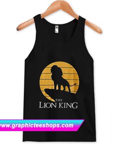 Disney Lion King Simba Pride Rock Silhouette Tanktop (GPMU)